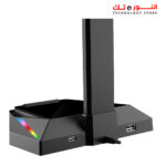 ⁦MEETION U003 STAND RGB Gaming Headset Stand⁩ - الصورة ⁦8⁩