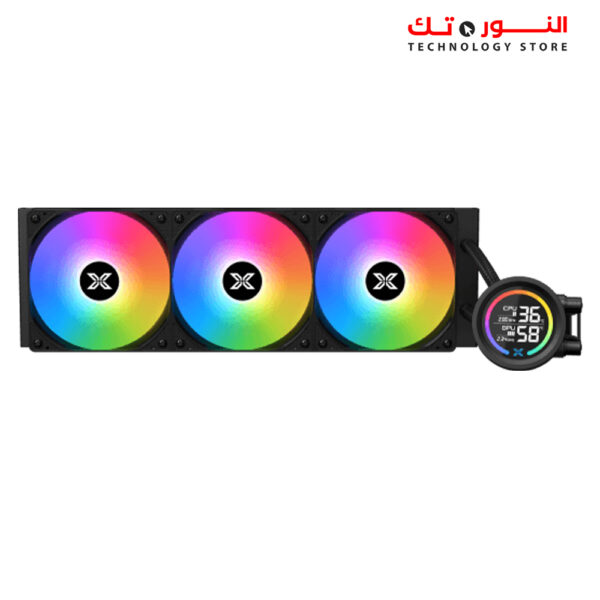 XIGMATEK  LK PRO ARGB 360 DIGTAL LIQUID - BLACK 2.7 SMART LCD