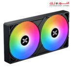 ⁦XIGMATEK  LK PRO ARGB  240 DIGTAL LIQUID   BLACK 2.7 SMART LCD⁩ - الصورة ⁦4⁩