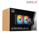 ⁦XIGMATEK  LK PRO ARGB  240 DIGTAL LIQUID   BLACK 2.7 SMART LCD⁩ - الصورة ⁦8⁩