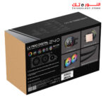 ⁦XIGMATEK  LK PRO ARGB  240 DIGTAL LIQUID   BLACK 2.7 SMART LCD⁩ - الصورة ⁦9⁩