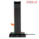 ⁦MEETION U002 STAND -  RGB backlight Gaming Headset Stand⁩ - الصورة ⁦6⁩