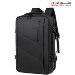⁦RAHALA RAL490 - Polyester Fabric - Water Resistant - Strong Strap - 15.6 Inches Laptop Capacity - 11 inches Tablet Capacity⁩ - الصورة ⁦3⁩