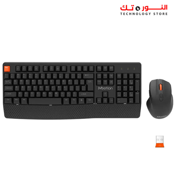 MEETION C4130 Wireless Ergonomic Keyboard Mouse Combo