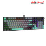 ⁦MEETION MK009RD Rainbow RED Switch Keyboard⁩ - الصورة ⁦4⁩