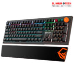 ⁦MEETION MK500 MECHANICAL GAMING KEYBOARD Detachable palmrest⁩ - الصورة ⁦9⁩