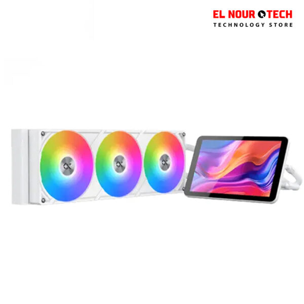 XIGMATEK Connect Pro 360 Arctic Argb 7 Inch Magnetic LCD Aio Liquid CpuCooler
