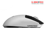 ⁦LOGITECH G PRO X2 SUPERSTRIKE LIGHTSPEED Wireless Gaming Mouse – Ultra-Light (61g) White⁩ - الصورة ⁦2⁩