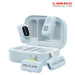 ⁦Hollyland Lark A1 Duo Combo - Wireless Microphone - Pin Microphone - "USB Type-C Receiver⁩ - الصورة ⁦4⁩