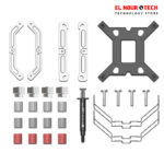 ID COOLING AIR FROZEN A410 SE ARGB BLACK Air Cpu Cooler - Image 8