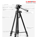 ⁦Weifeng WT-3520 professional Tripod⁩ - الصورة ⁦2⁩