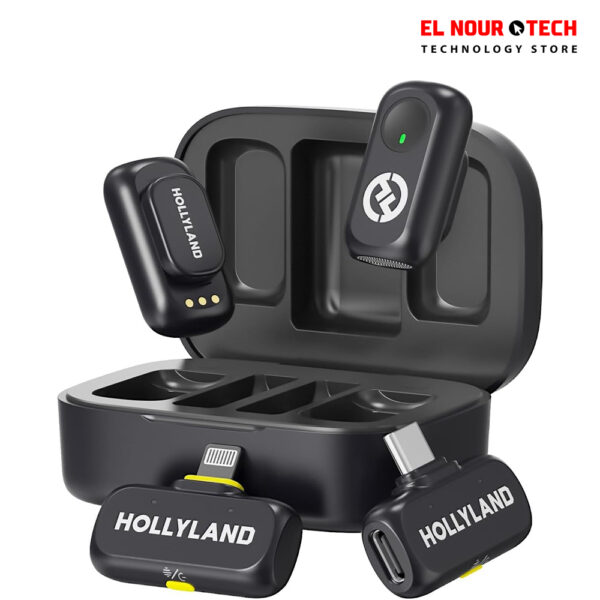Hollyland Lark A1 Duo Combo - Wireless Microphone - Pin Microphone - "USB Type-C Receiver