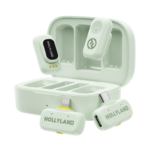 ⁦Hollyland Lark A1 Duo Combo - Wireless Microphone - Pin Microphone - "USB Type-C Receiver⁩ - الصورة ⁦5⁩