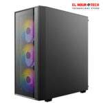 ⁦ANTEC AX65 4FAN 120M ARGB + PUS ATOM  650W 80+ WHITE⁩ - الصورة ⁦6⁩