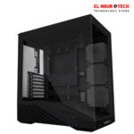 ⁦Lian Li Vector V100R MINI Black Mid Tower Gaming Case Bundle with RB750B 750W 80 PLUS Bronze ATX 3.1 Non-Modular Power Supply⁩ - الصورة ⁦3⁩