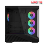 ⁦Lian Li Vector V100R MINI Black Mid Tower Gaming Case Bundle with RB750B 750W 80 PLUS Bronze ATX 3.1 Non-Modular Power Supply⁩ - الصورة ⁦4⁩