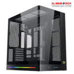 XIGMATEK PANO II Type C 8FAN ARGB Curved TG EATX Super Tower Case - Image 8