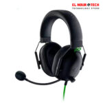 ⁦Razer BlackShark V2 X Wired Gaming Headset with TriForce 50mm Drivers 3.5mm Black⁩ - الصورة ⁦2⁩