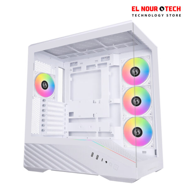 CASE LIAN LI VECTOR V100R BTF 4FAN ARGB WHITE