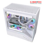 ⁦CASE LIAN LI VECTOR V100R BTF 4FAN ARGB WHITE⁩ - الصورة ⁦9⁩
