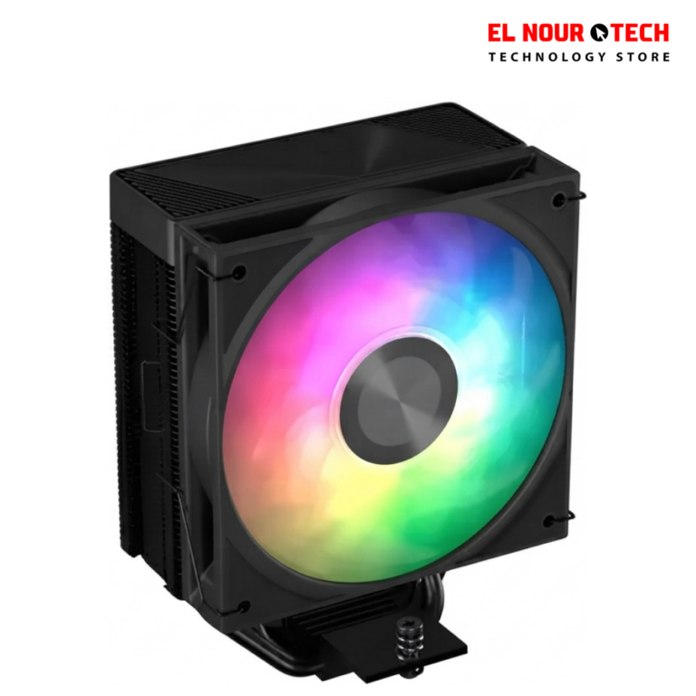 مبرد هوائي للمعرّض Aerocool Icicle AL40C Single Tower ARGB - Black