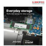 هارد Crucial E100 2TB M.2 NVMe PCIe Gen4 SSD