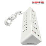 مشترك كهرباء GIGAMAX MTS-1205 عيون 10 + 5 USB + 1 Type-C