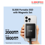 هارد Lexar SL500M 1TB External SSD مع مجموعة مغناطيسية