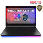 ASUS ROG Strix SCAR 18 G835LX-AL464W Gaming Laptop - Intel Core Ultra 9 275HX - RAM 64G DDR5 -SSD 4TB - Nvidia GeForce RTX 5090 24G - 18”inch 2.5K 240Hz - Windows 11 - Image 2