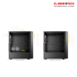كيسة Antec AX65 4FAN ARGB مع باور سبلاي ATOM B750 بقوة 750W لون أبيض