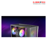 كيسة Antec AX65 4FAN ARGB مع باور سبلاي ATOM B750 بقوة 750W لون أبيض
