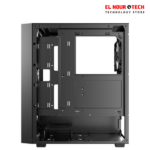 كيسة Antec AX65 4FAN ARGB مع باور سبلاي ATOM B750 بقوة 750W لون أبيض