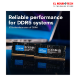 رامات Crucial سعة 32 جيجابايت DDR5 سرعة 5600MHz للاب توب