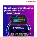 رامات Crucial سعة 32 جيجابايت DDR5 سرعة 5600MHz للاب توب