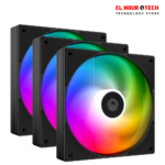 مروحة تبريد ID-COOLING AS-120 ARGB-W TRIO White