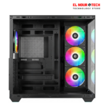 ID-COOLING VIEW 510 4 Fan ARGB Type C Black Mid Tower Case