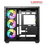 ID-COOLING VIEW 510 4 Fan ARGB Type C Black Mid Tower Case