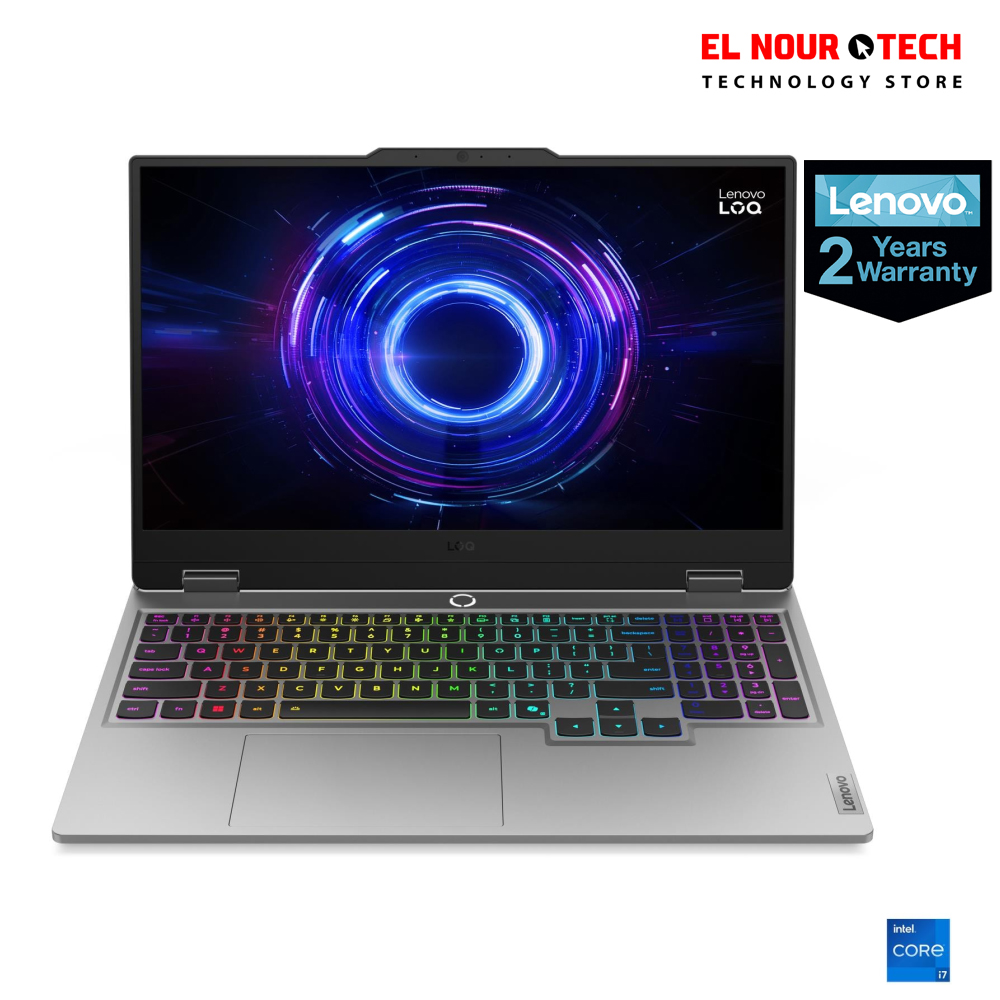lenovo-loq-15irx10-gaming-laptop-core-i7-13645hx-16gb-ram-512gb-ssd-rtx-5060-1236 LENOVO LOQ 15IRX10 Gaming Laptop CORE I7 13645HX - RAM 16GB DDR5 - SSD 512GB - RTX 5060 8GB - 15.6 FHD sRGB 100% 144Hz - 2 Years Warranty - Image 1