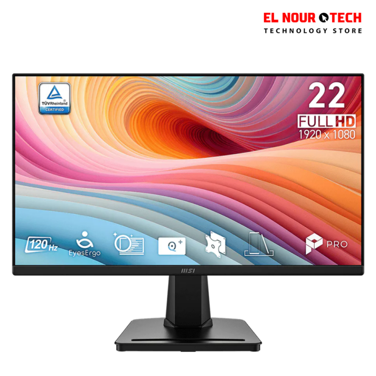شاشة MSI PRO MP225 E12VL بحجم 22 بوصة VA FHD معدل تحديث 120 هيرتز وقت استجابة 1 ملي ثانية