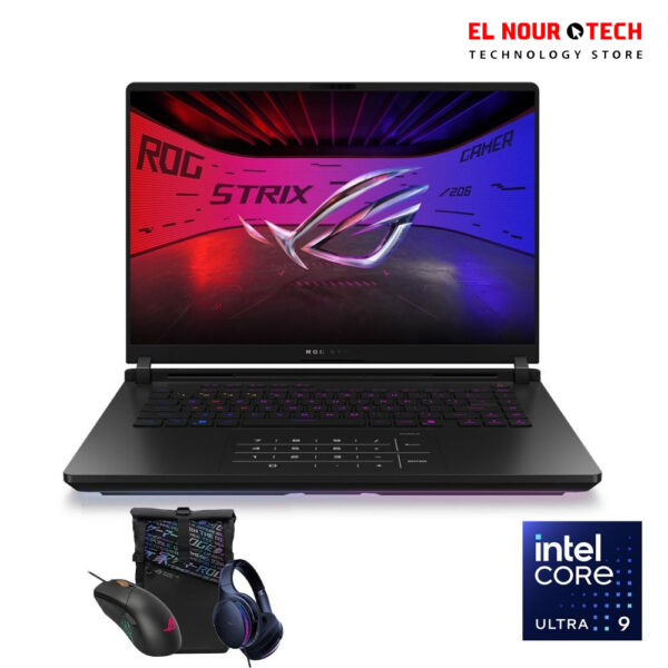 ASUS ROG Strix SCAR 18 G835LX-AL464W Gaming Laptop - Intel Core Ultra 9 275HX - RAM 64G DDR5 -SSD 4TB - Nvidia GeForce RTX 5090 24G - 18”inch 2.5K 240Hz - Windows 11