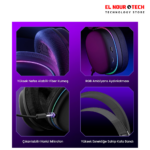 سماعة ألعاب لاسلكية Aula G7 Tri Mode RGB