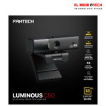 كاميرا ويب FANTECH C50 LUMINOUS 2K QHD 60 FPS Webcam