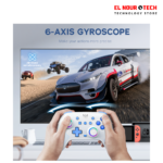 يد تحكم العاب ONIKUMA C1 RGB Bluetooth Gaming Controller Gamepad 6-Axis Gyroscope with Turbo Motion & Vibration – For PC Gaming Console
