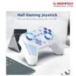 يد تحكم العاب ONIKUMA C1 RGB Bluetooth Gaming Controller Gamepad 6-Axis Gyroscope with Turbo Motion & Vibration – For PC Gaming Console