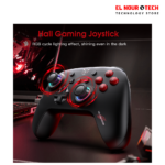 يد تحكم العاب ONIKUMA C1 RGB Bluetooth Gaming Controller Gamepad 6-Axis Gyroscope with Turbo Motion & Vibration – For PC Gaming Console