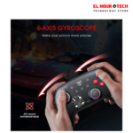 يد تحكم العاب ONIKUMA C1 RGB Bluetooth Gaming Controller Gamepad 6-Axis Gyroscope with Turbo Motion & Vibration – For PC Gaming Console