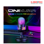 ميكروفون استوديو RGB بتسجيل 48KHz ومراقبة ذكية من ONIKUMA M930