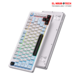 لوحة مفاتيح ألعاب لاسلكية ONIKUMA MT501 Silent 3-Mode Membrane 75%