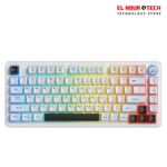 لوحة مفاتيح ألعاب لاسلكية ONIKUMA MT501 Silent 3-Mode Membrane 75%