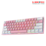 كيبورد الالعاب الميكانيكي REDRAGON K617 FIZZ RGB 60% سلكي